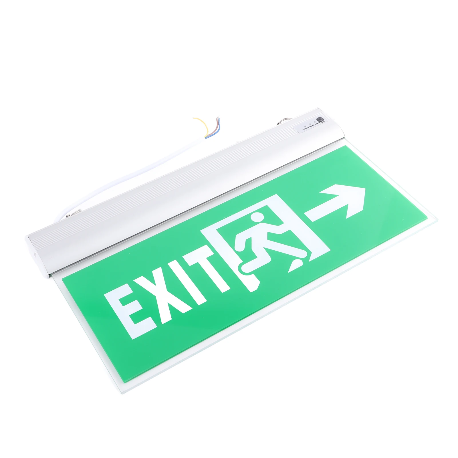 ZK30 Acrylic LED Emergency Exit Sign Lamp Evacuation Indicator Light