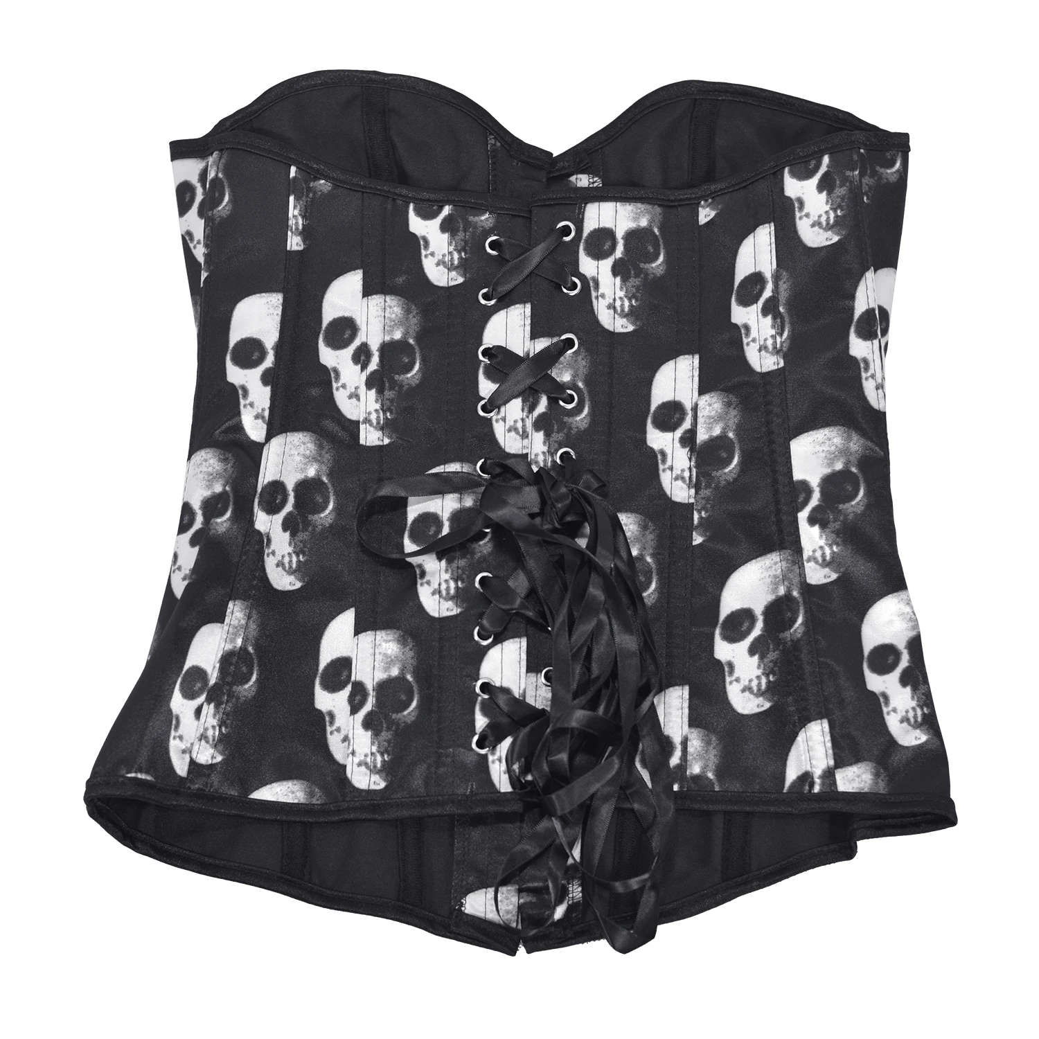 Y2k Print Vest Strap for WOMEN'S Punk Short Sexy Corset Grunge Retro Cool Girl Gothic Corset