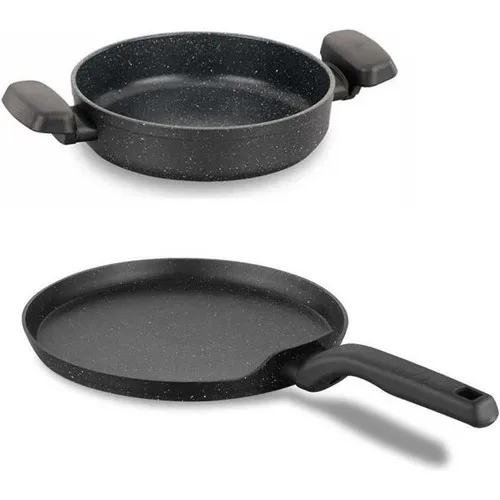 Korkmaz Ornella 26 cm Crepe Pan and 20 cm Egg Sahanı