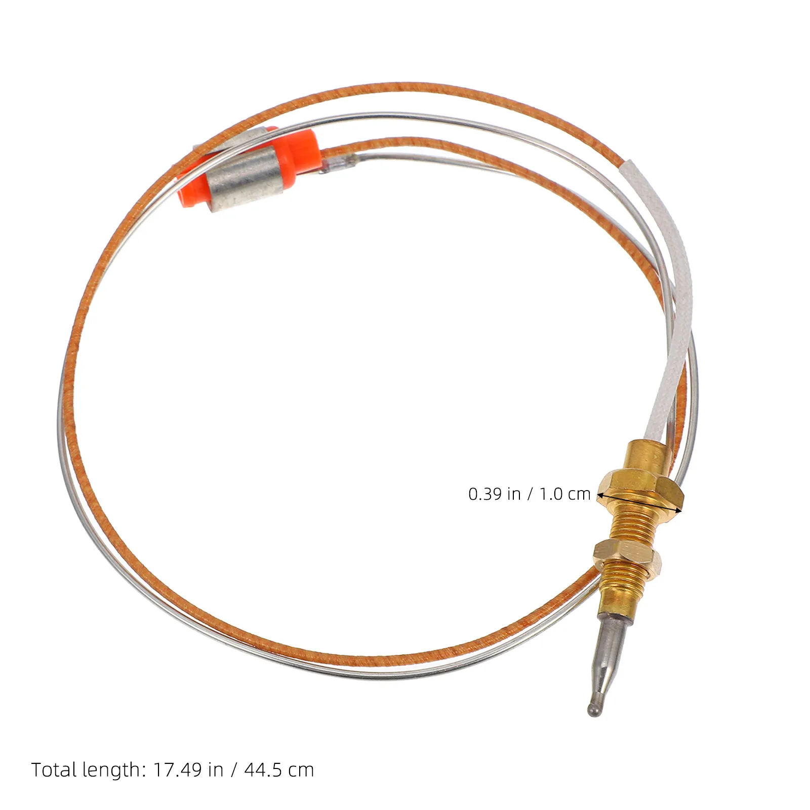 Thermocouple 40Cm Wire Clip Mounted Embedded Stove Ignition Needle Flame Failure Safety Device for Gas Stove Grill Igniter