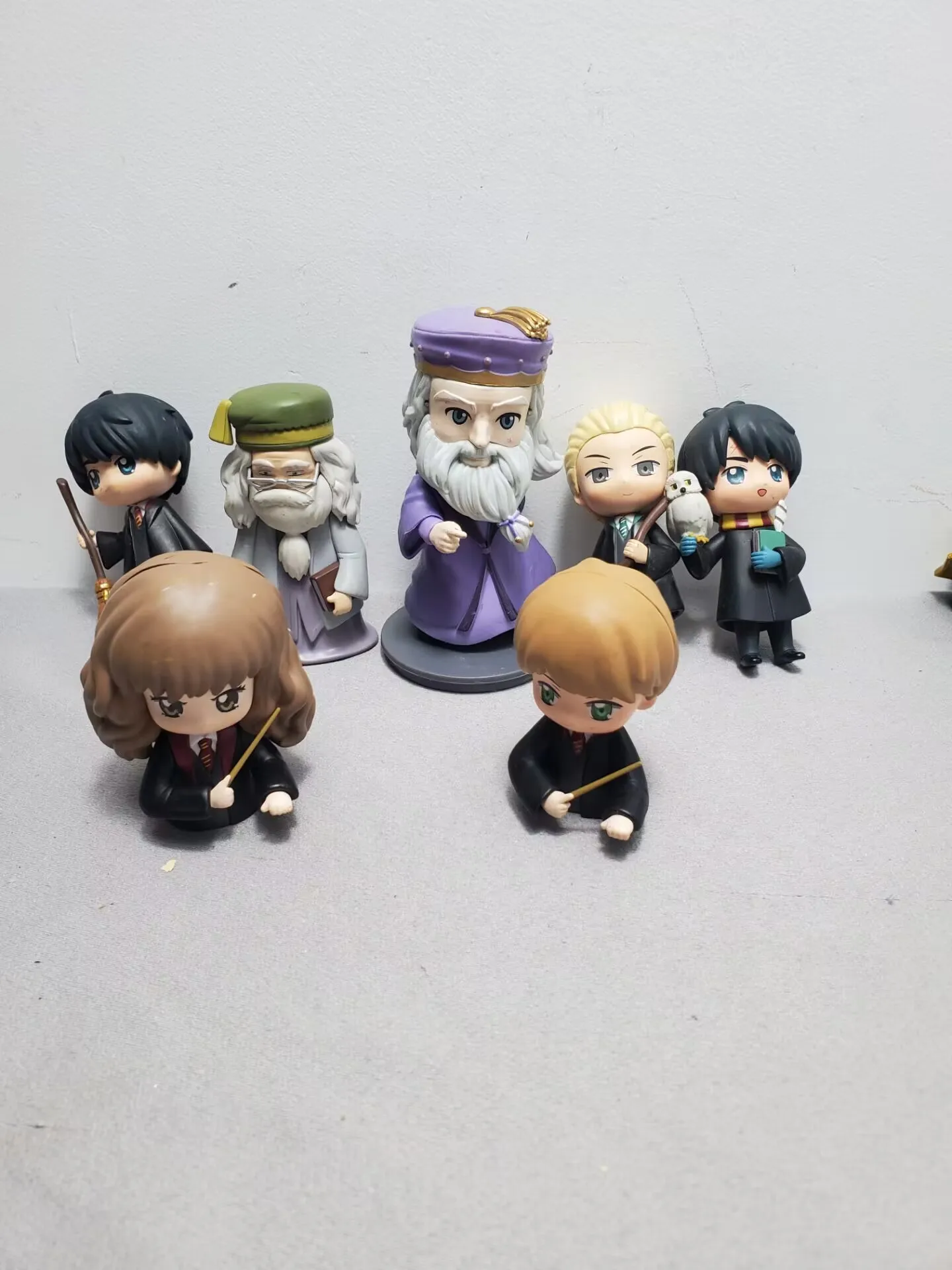 Potters novela mágica accesorios del mundo mágico serie Anime figura de acción modelo juguetes ornamento figuritas decoración del hogar