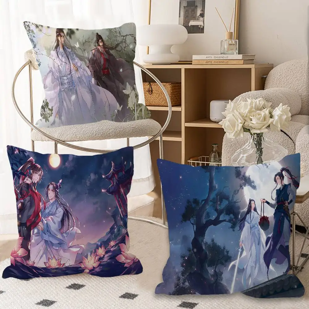 Mo Dao Zu Shi MDZS Anime pillow cover sofa cushion cover home room decoration children gift