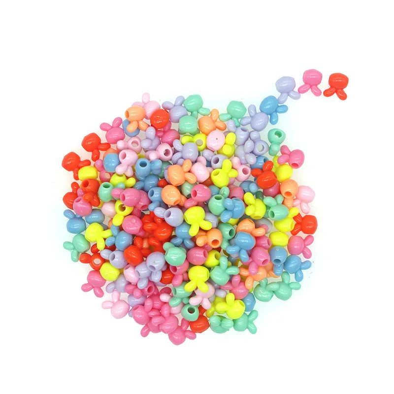 

11 мм акриловые бусины с головой кролика, пуговицы для шитья скрапбукинга, материал «сделай сам», фурнитура, жемчуг, бусины, жемчуг для рукоделия, цветочные бусины