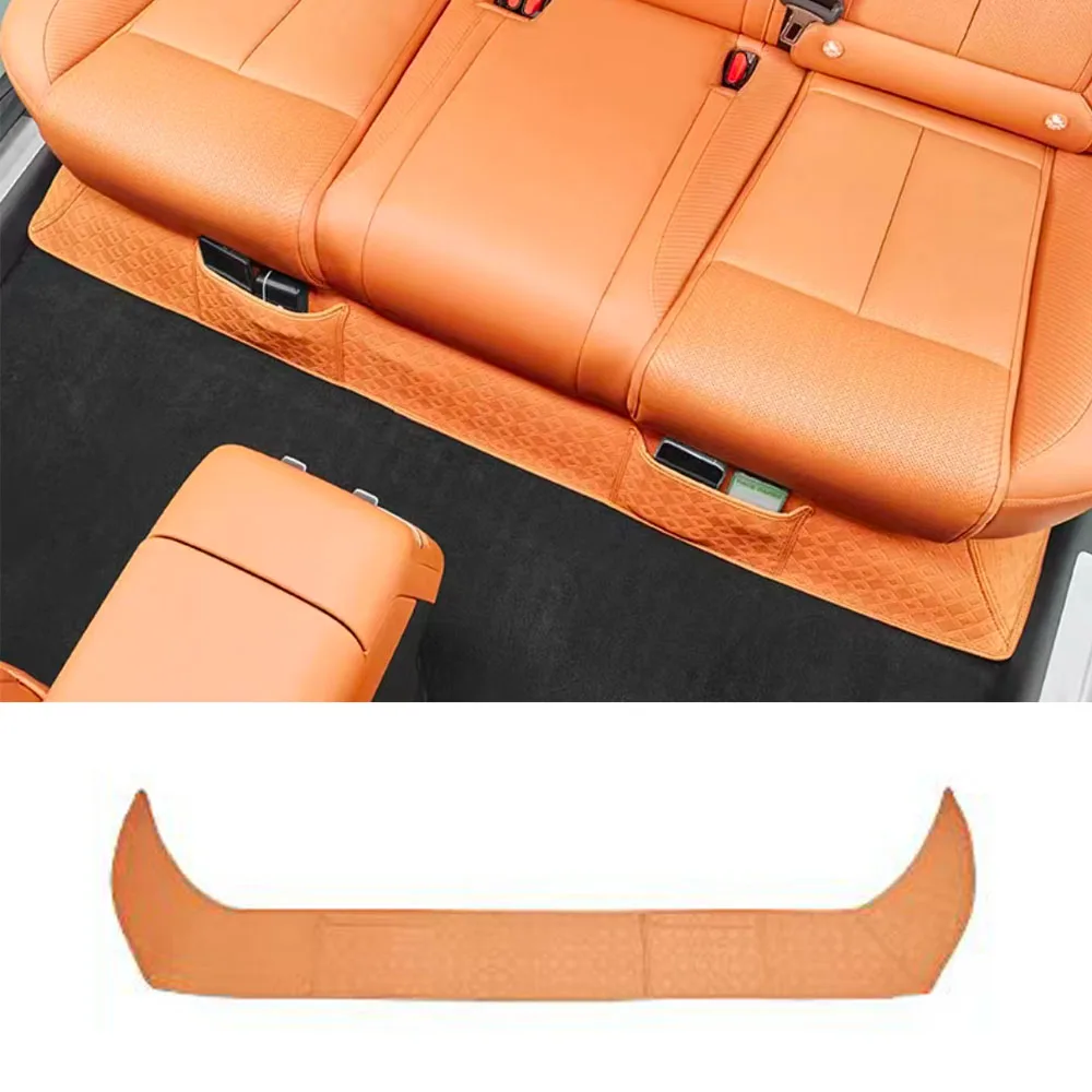 

Заднее сиденье, противоударная накладка, защита от износа, кожаная накладка на сиденье, аксессуары для интерьера, пригодные для уравнений, леопардовый титан 7,