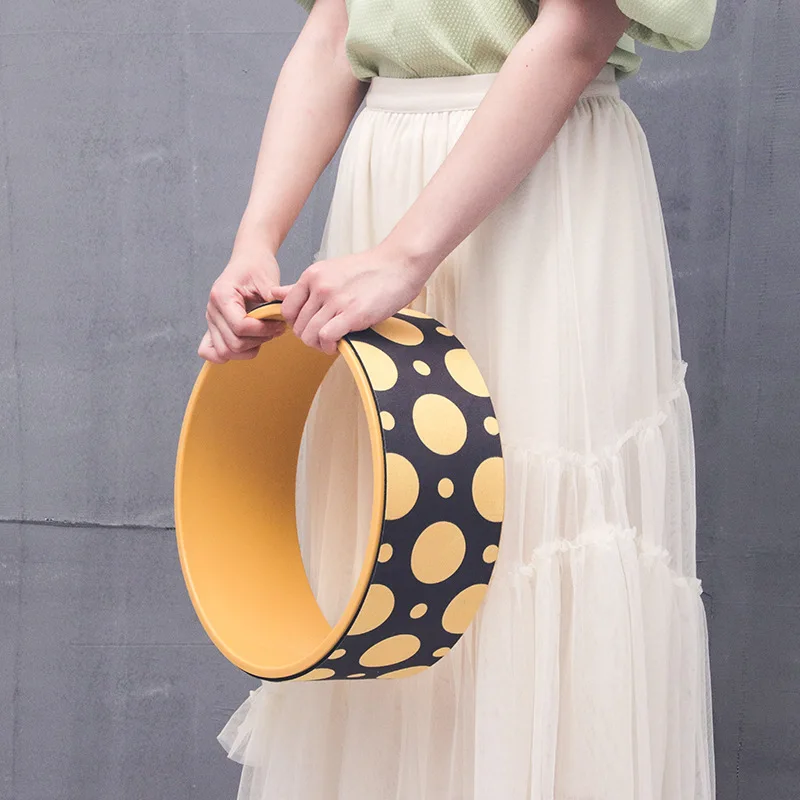 Thickened Suede Wheel 30cm Eco-friendly Auxiliary Yoga Pilates Ring Compression Resistant