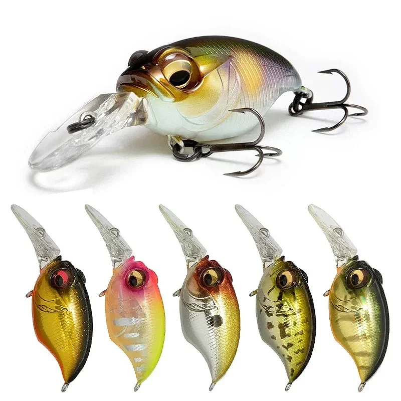 35mm/6g 14 colours 3D fish eye replica High quality artificial paint Floating Imp Road Runner hard bait Noise Rock Chubby