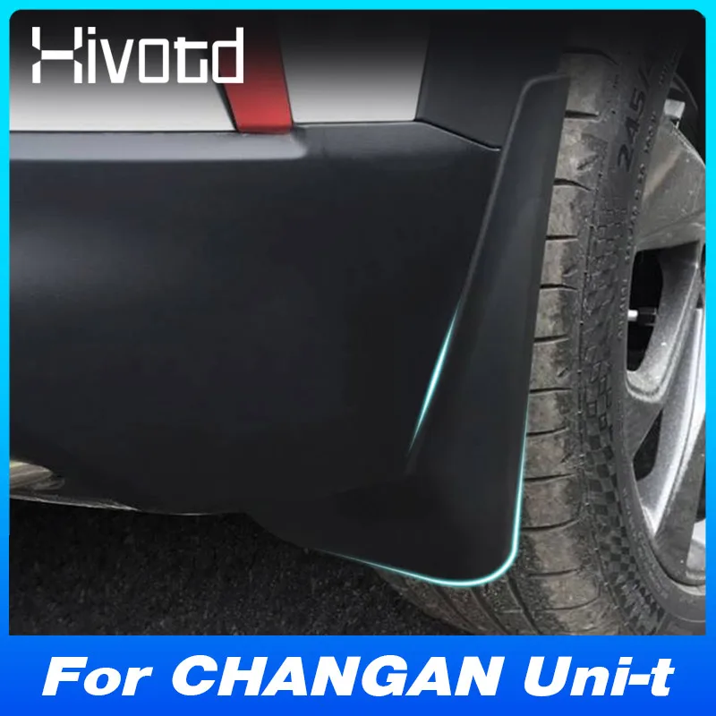 

Car Mudguard Plastic Fender Cover Flares Splash Guard Protect For CHANGAN Uni-T UNIT 2020-2023 Exterior Modification Accessories