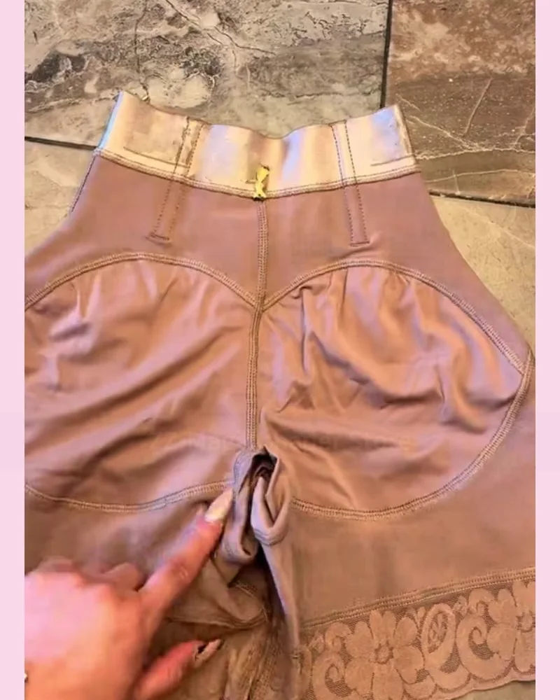 Damskie majtki wyszczuplające brzuch Colombiana Girdle Shapers BBL Waist Trainer Shorts Butt Lifter Compression Slim Fit Body Shaper
