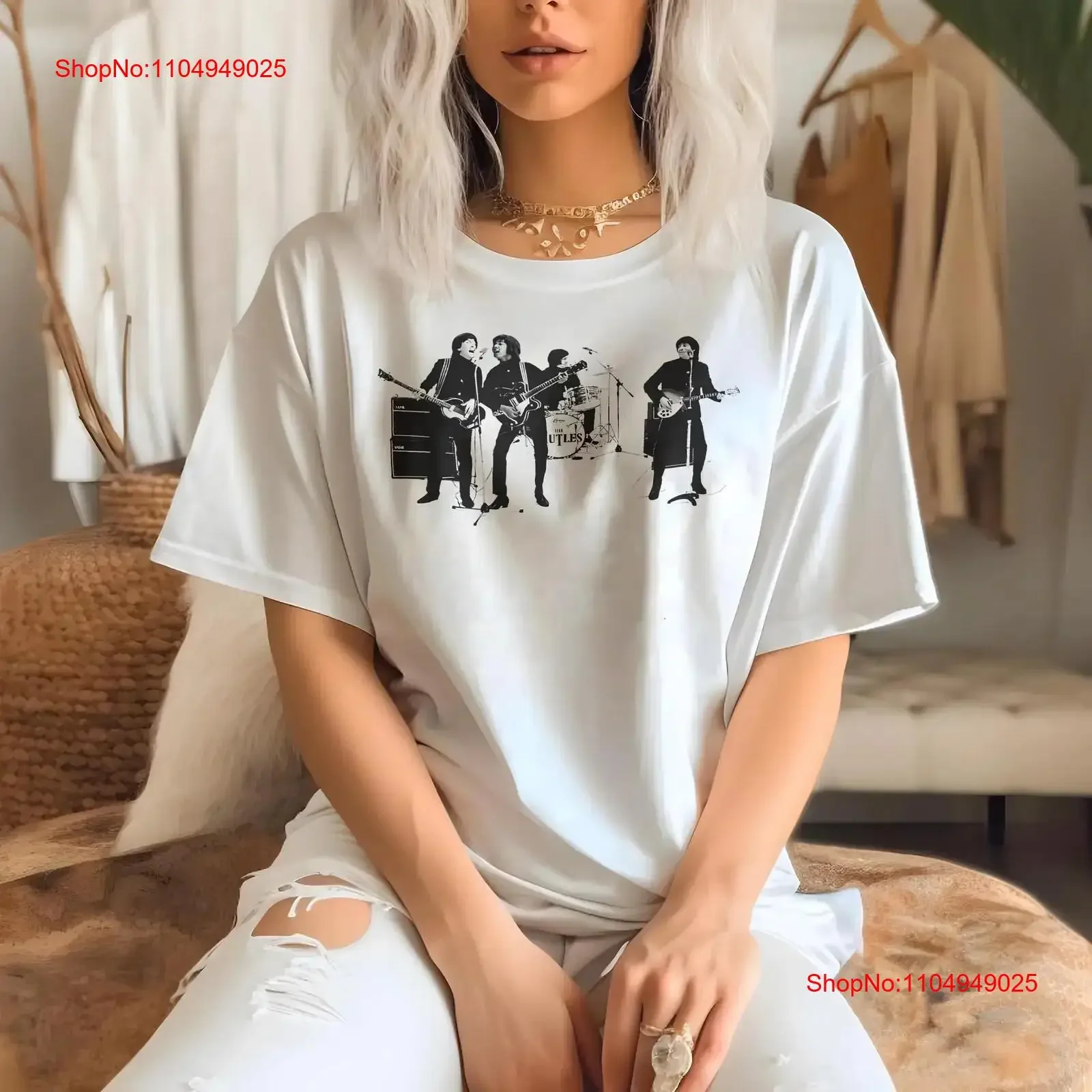 

The Rutles V8 T Shirt Vintage 8 colors Men's DTG Digital Print SIZES S M L XL 2XL 3XL 4XL 5XL vintage Washed Stylish Casual