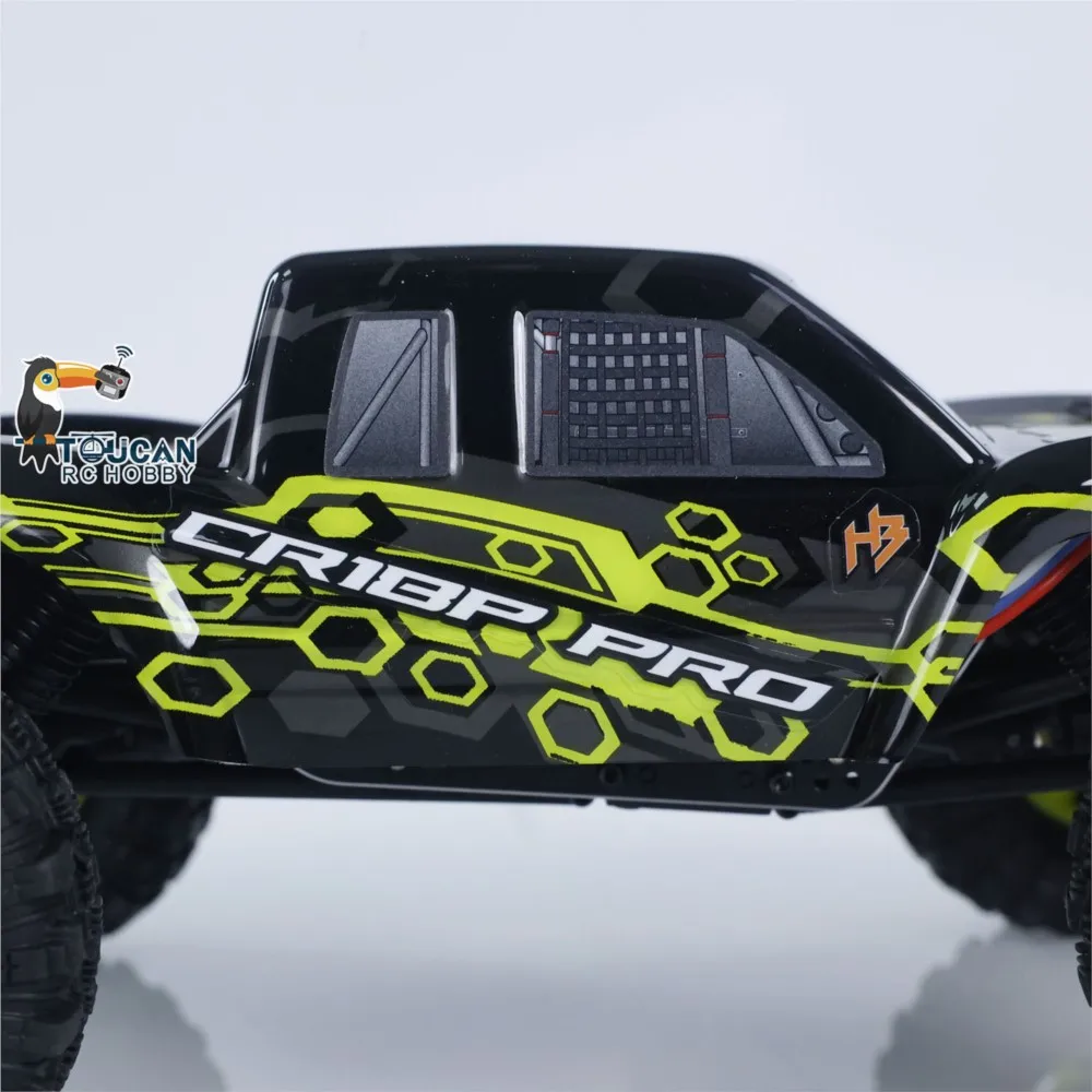 2.4G 1/18 RC روك الزاحف سيارة CR18P PRO 4WD التحكم عن بعد الزاحف مركبة هدية RTR Hobbywing فرش السيارات ESC شاحن يو اس بي #6