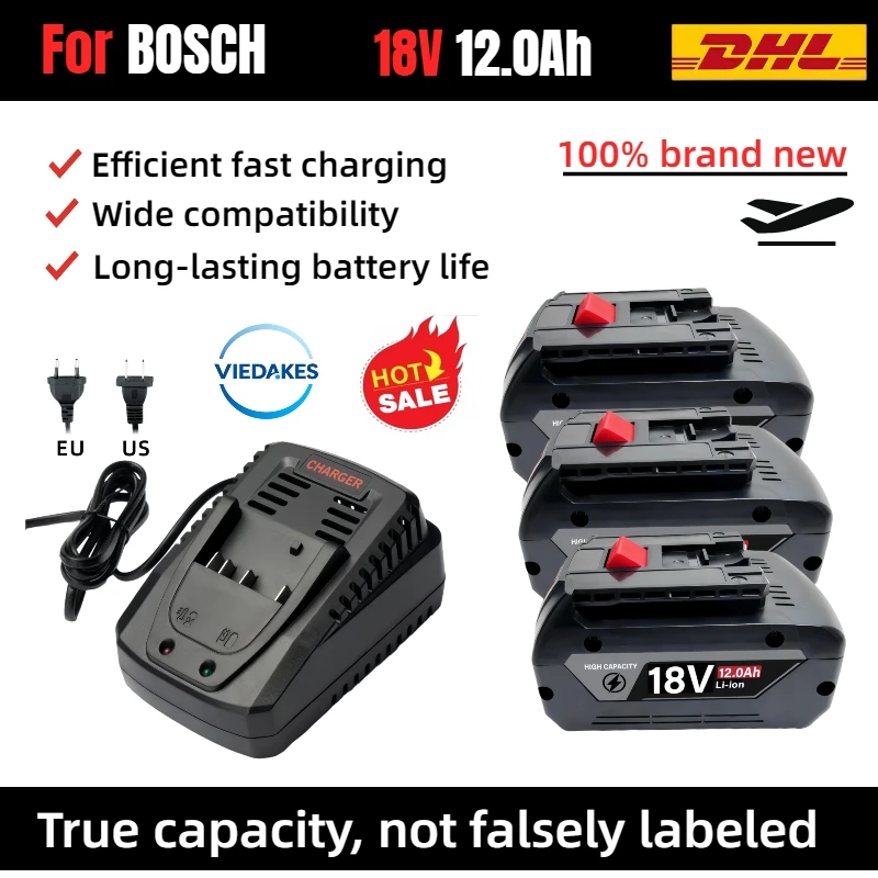 

for Bosch 18V battery, wireless power tool lithium battery, BAT609BAT610G BAT618BAT620BAT622GSR18V-LI
