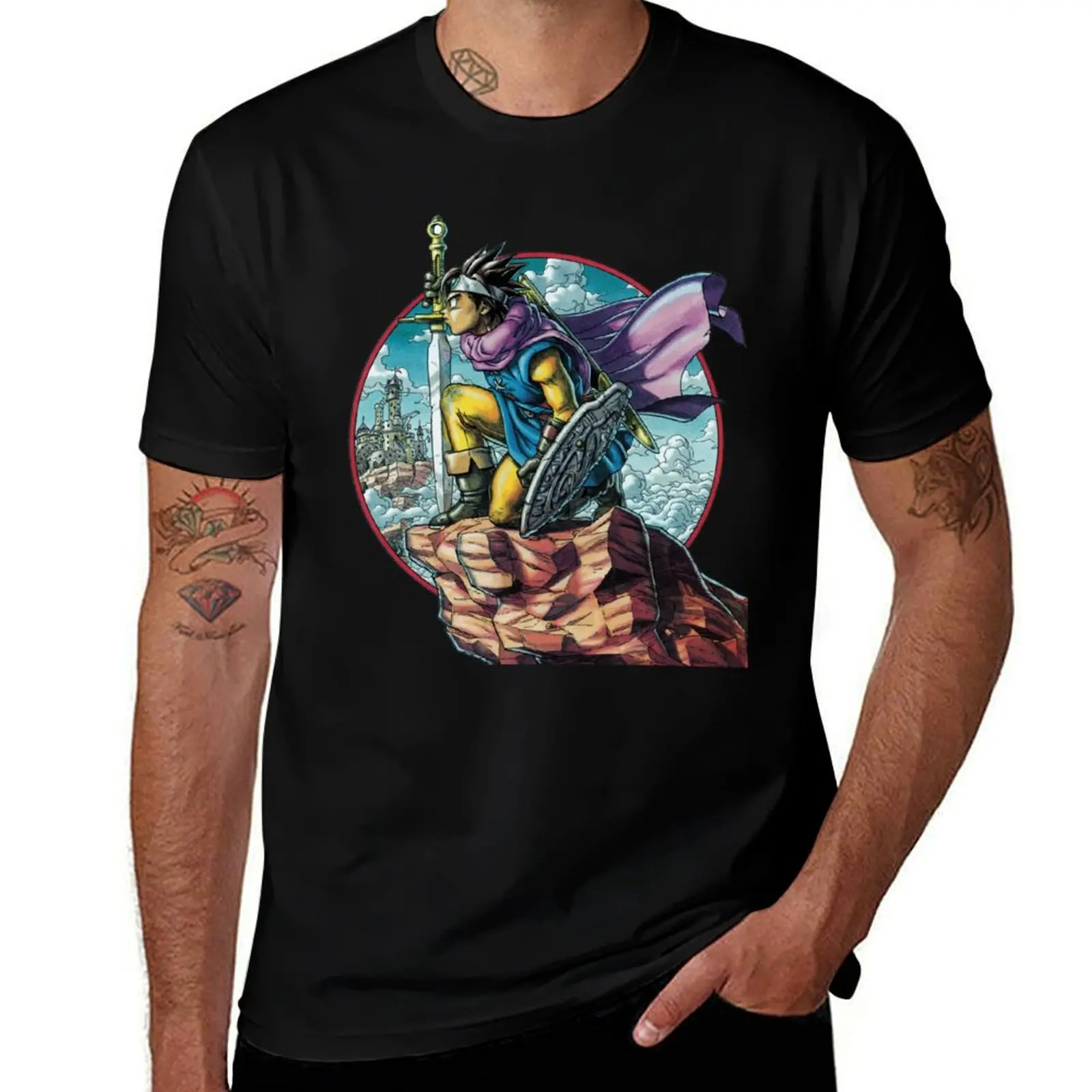 

Dragon Quest III T-Shirt t shirts for man graphic vintage funny t shirts man T-Shirt