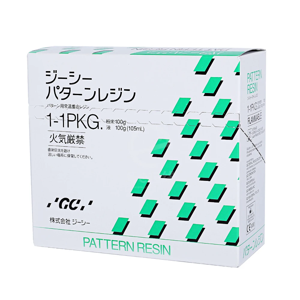 Resina padrão gc modelagem dental composto técnico materiais de laboratório acrílico inflamável dentadura produtos de laboratório odontologia