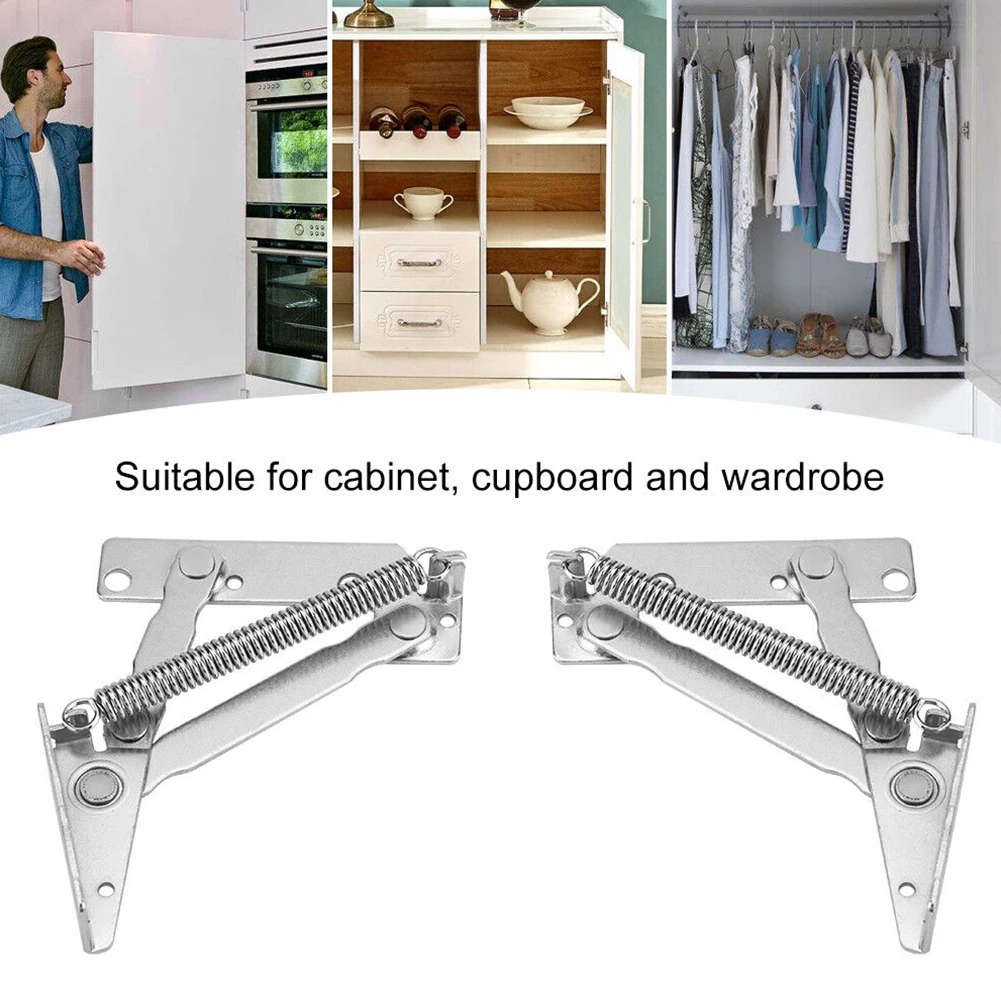 Adjustable Hinge Flap Support Home Furniture Versatile Usage Balanced Performance High-quality Steel 240N Spring Force