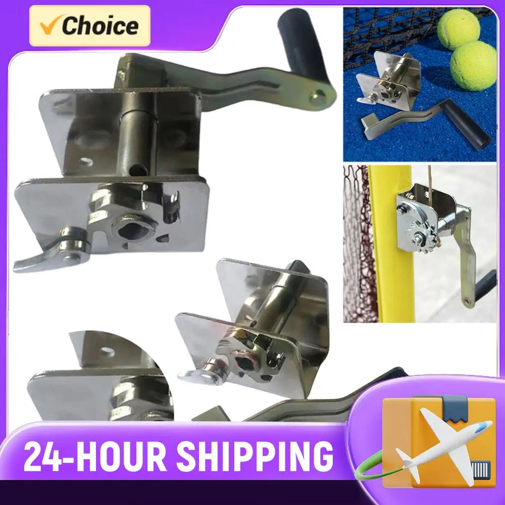 Sports Net Tensioner Hand Crank Tensioner Volleyball Net Tensioner for Outdoor Volleyball Badminton Tennis Pole Net