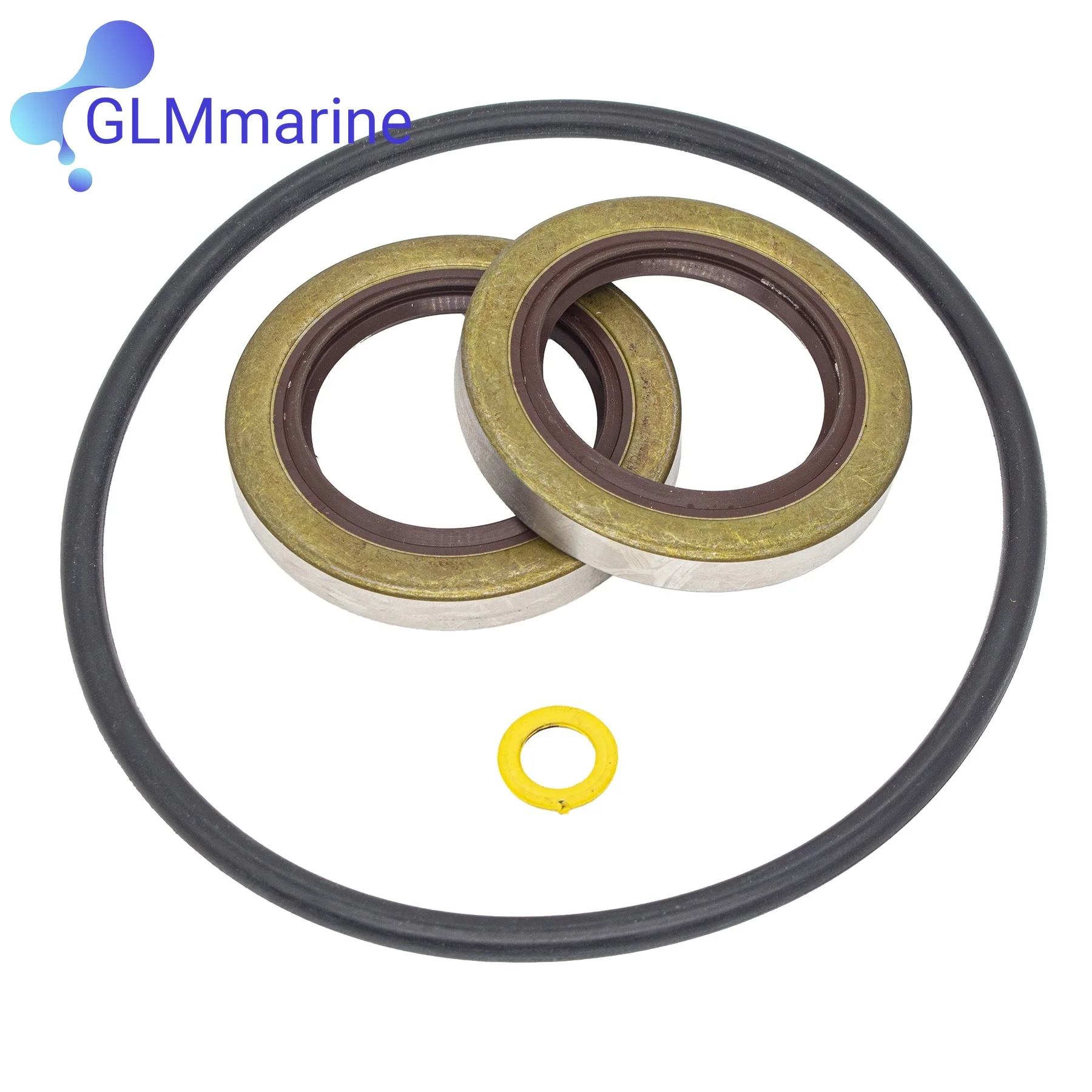 Compatible with Mercruiser Bravo 2 Sterndrive Motors Lower Unit Seal Kit W/ Prop Shaft Oil Seal Gasket Kit 26-821092 25-34821