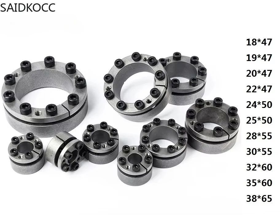 

SAIDKOCC Z3B power lock clamping set BIKON1003 expansion sleeve KTR203 shrink disk taper-lock Keyless shaft sleeve Locking