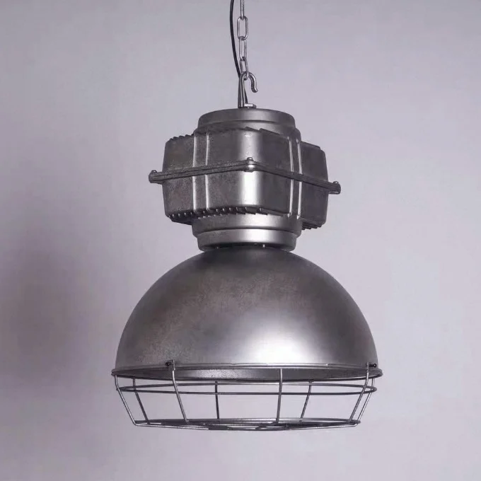 

American LOFT industrial style design mining lamp old wrought iron retro personality creative studio restaurant punk chandelier