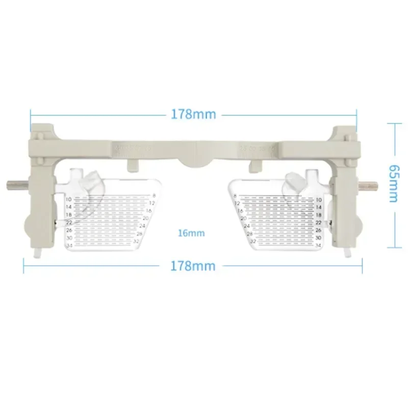 

Обновление электрических очков, инструмент для измерения высоты между зрачками, многофокусные асимптические линзы, обнаружение линз для глаз Pupi