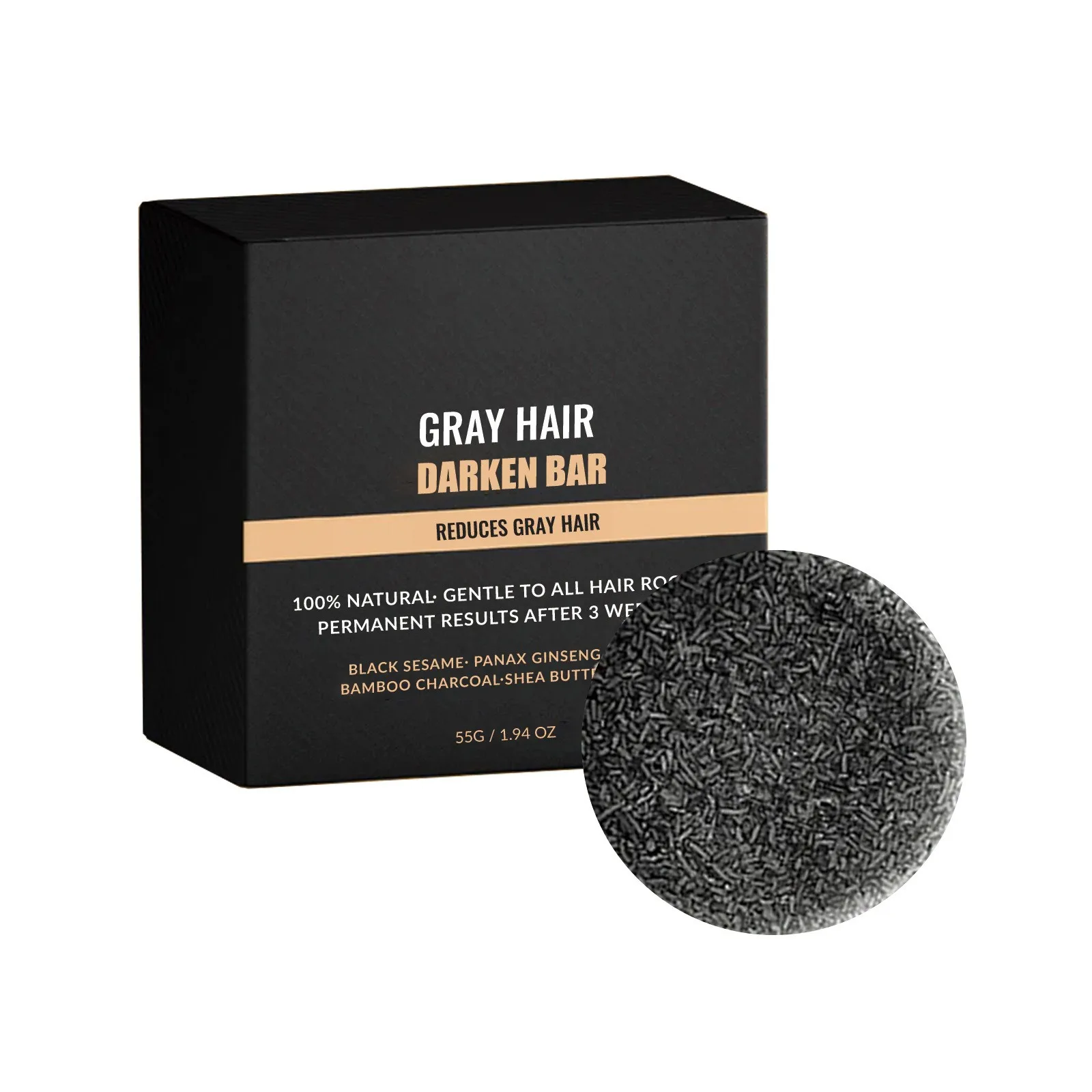 Gray Hair Reverse Soap Mane Gray Reverse Soap Reverse Shampoo Soap Reverse White Hair Soap Shampoo 55g