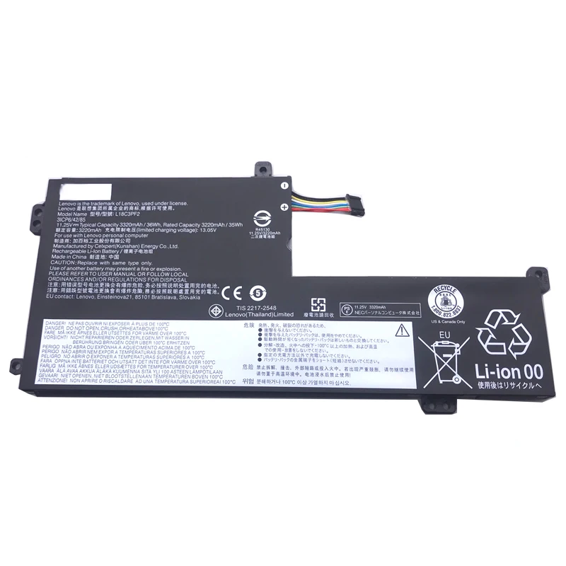 Imagem -02 - Lmdtk Novo L18c3pf2 L34015api L340-15iwl L18d3pf1 L18l3pf1 11.25v da Bateria do Portátil para L340 36wh