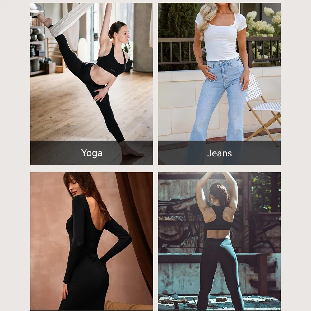 1/3 Stück Nahtlose Anti-Camel-Toe Strings Unsichtbare T-Back Unterwäsche Cameltoe-Schutz Höschen für Fitness Yoga Laufen Leggings – Detail 10