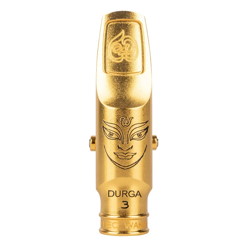 New Tenor Soprano Alto Saxophone Metal Mouthpiece Gold Lacquer Mouthpiece Sax Mouth Pieces