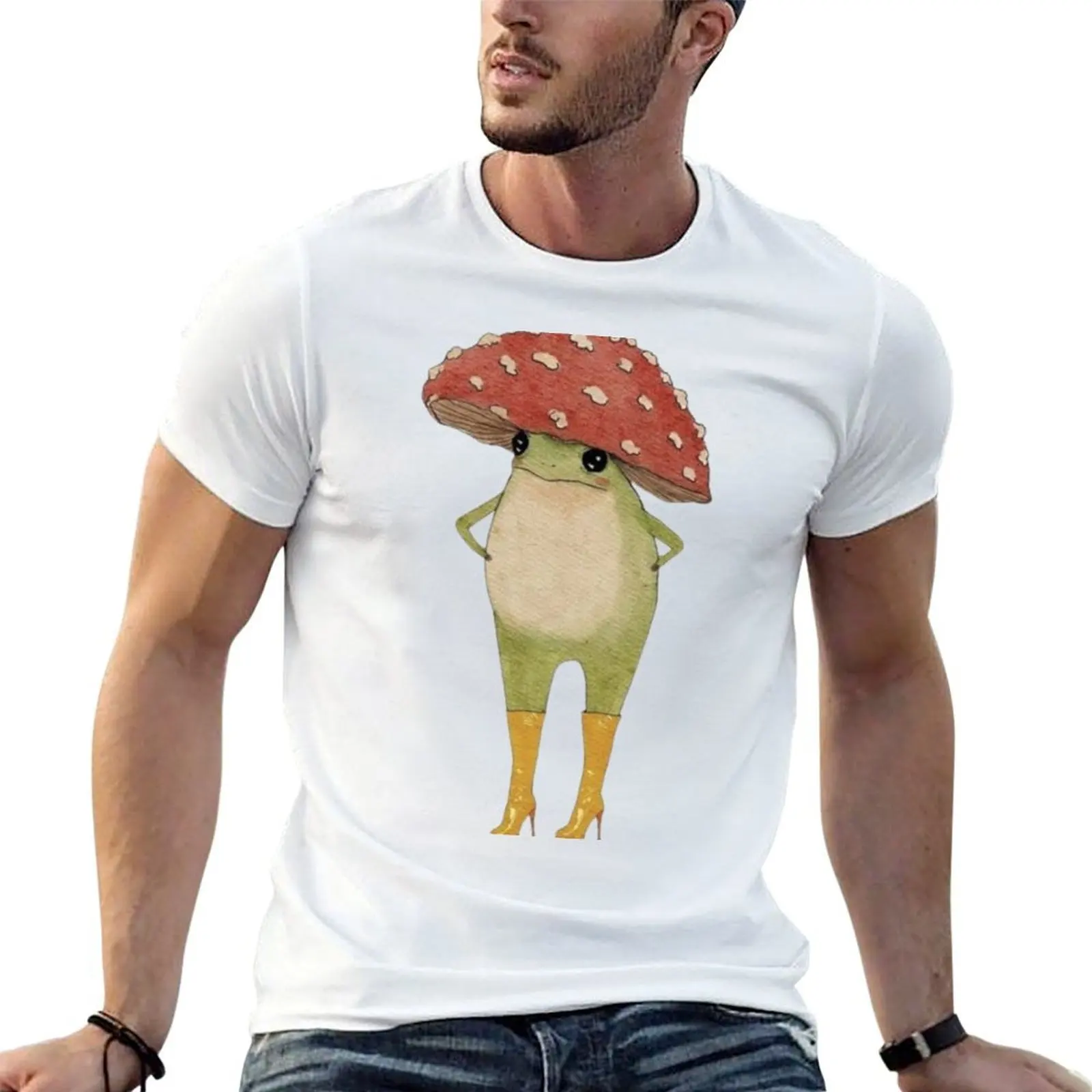 toad mushroom in heels T-Shirt plain sublime mens graphic t-shirts pack