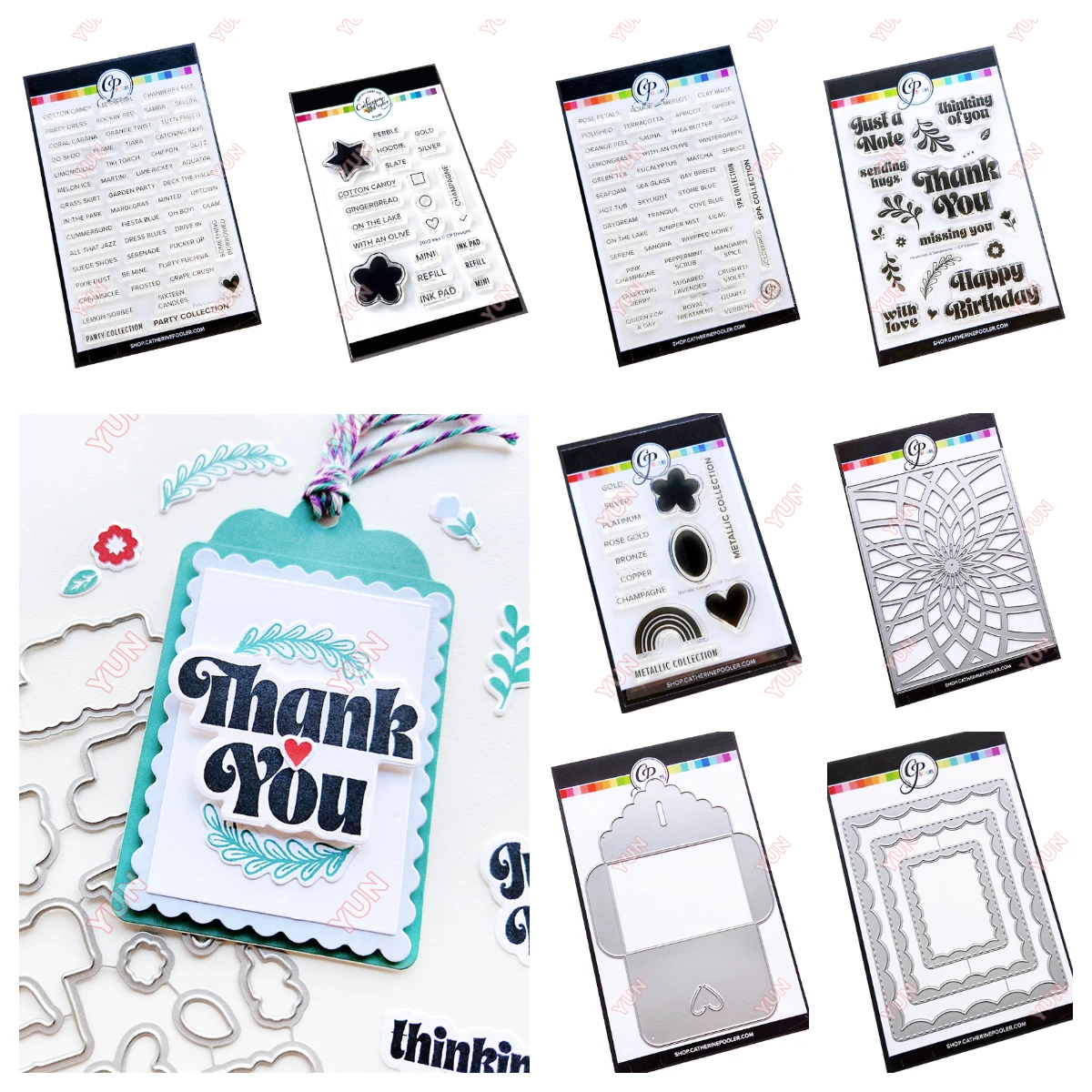 

Scrapbooking 2025 New Dies and Stamps Love Flourishes Sentiments Inks Stamp Set Light Burst Cover Plate Die DIY Diary Card Gifts