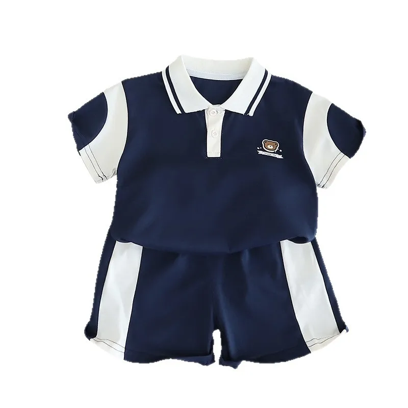 

New Summer Baby Boys Clothes Set Children T-Shirt Shorts 2Pcs/Sets Kids Clothing Suit Infant Fashion Outfits Toddler Tracksuits