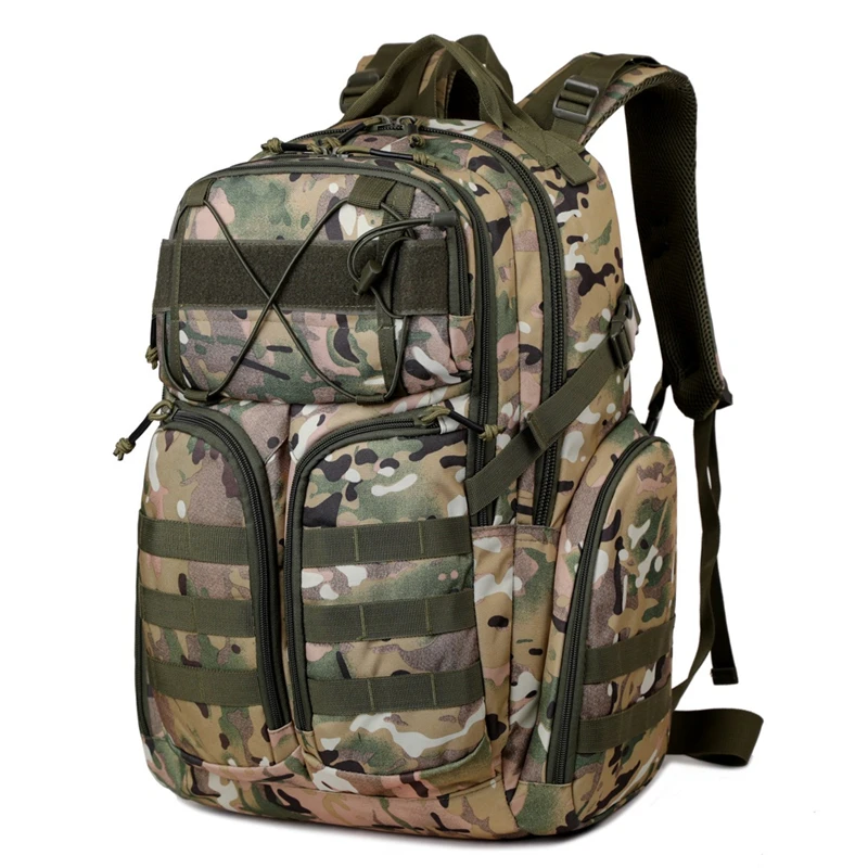 Nesitu A4 15,6 дюймов камуфляжный рюкзак для ноутбука для мужчин и женщин, походный вещевой рюкзак для альпинизма, дорожная сумка, военный тактический рюкзак M089