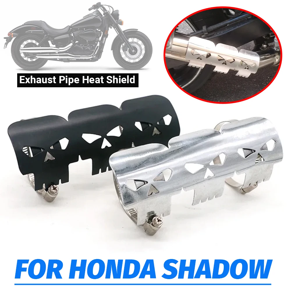 

Для Honda Shadow VT 125 400 600 750 1100 VT125 VT400 VT600 классические аксессуары выхлопная труба теплозащитный экран крышка глушитель протектор