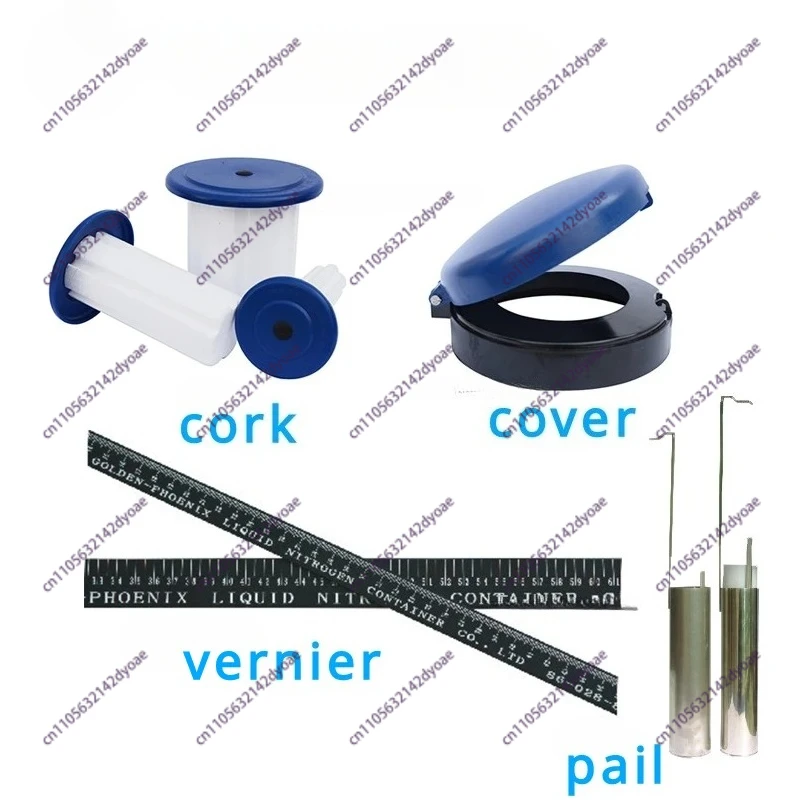 3/10/15/35L 35mm-210mm Lock Cover Liquid Nitrogen Tank Accessories Protective Lid Dewar Flasks Preventing Damage