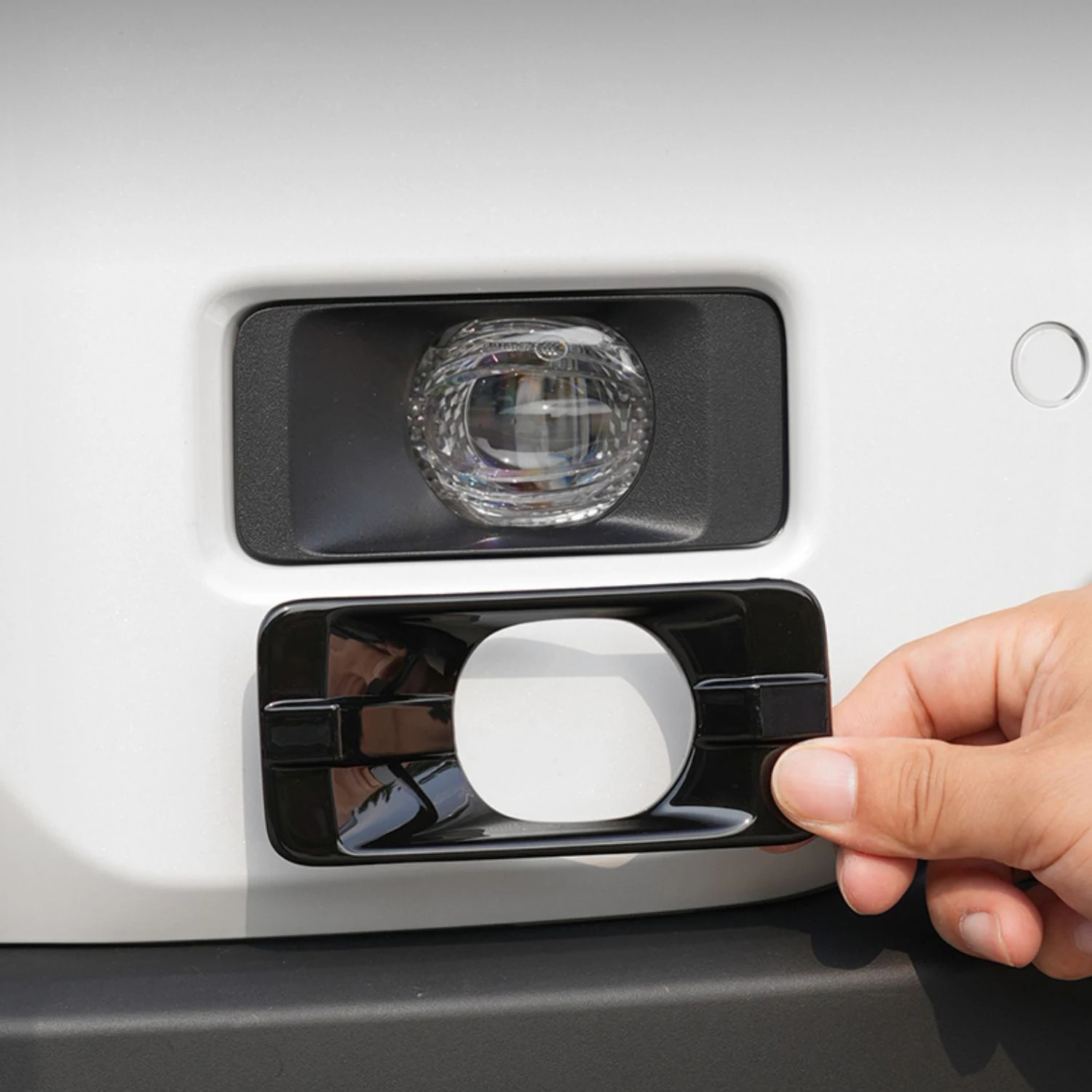 

Подходит для Toyota Land Cruiser Prado J250 LC250 2024 2025 ABS, накладка на переднюю противотуманную фару, 2 шт., аксессуары для внешнего декора автомобиля