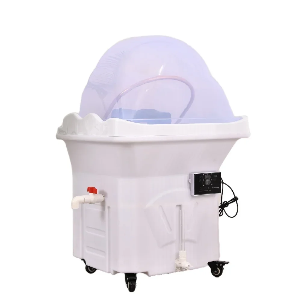 2026 2024 New mobile water circulation beauty bed grafting head therapy instrument spa massage chair Shampoo chair shampoo basin
