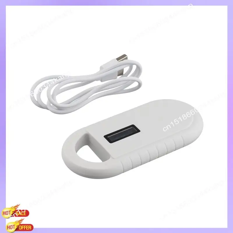 CLCU Leitor RFID Pet Microchip Scanner Portátil Leitor de Chip Animal Leitor RFID Portátil Suporta ISO 11784/11785, FDX-B