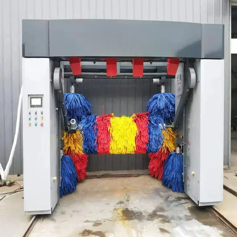 Rollover Car Washer 360 Degree Intelligent Touchless Cleaning High Pressure Foam Jet for Outdoor Indoor Garage Use