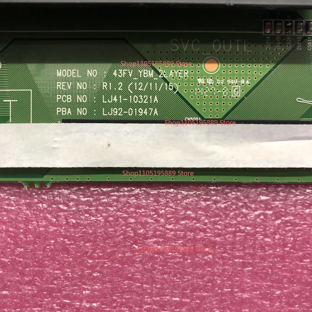 For PS43F4000AJ PS43F4000AR Buffer Board Y Board LJ41-10321A LJ92-01947A