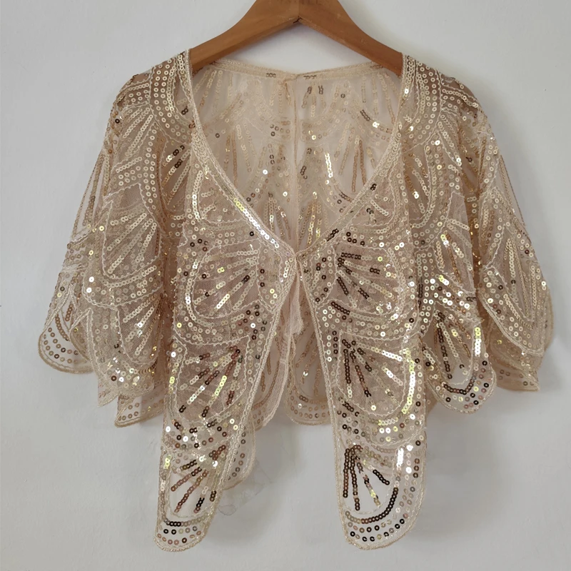 iny Sequin ort oulder priem voor dames Square Dance Par Avondkleding Oversize Me Netting Jaet Mom's Grensoverschrijdende Cl...