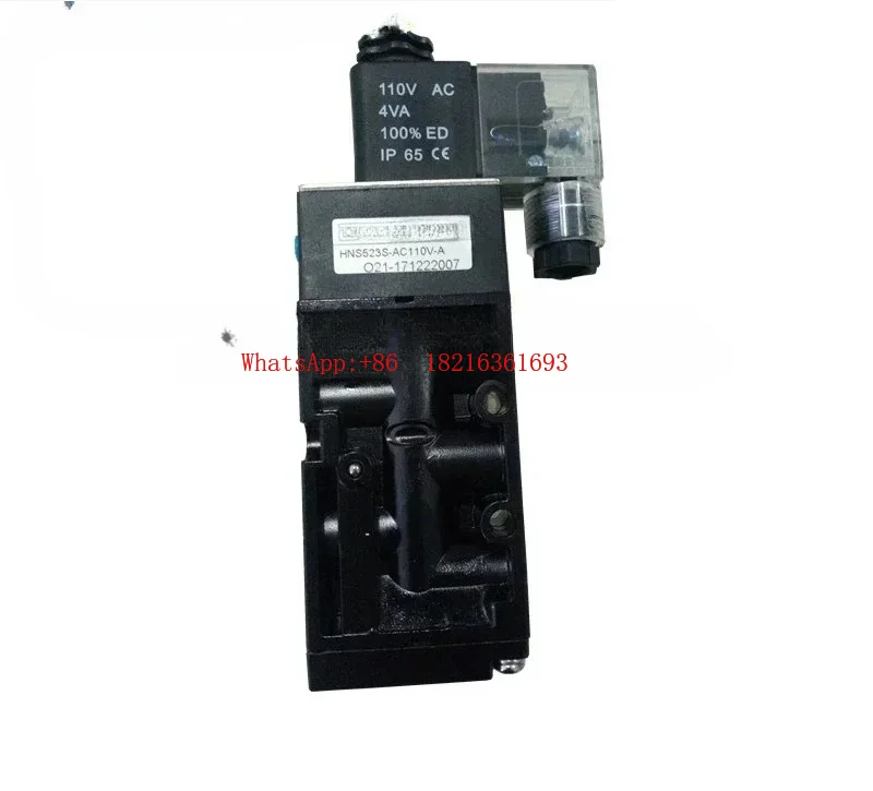 2026NEW  Machine Tool Solenoid Valve HNS523S AC110V 1B TW DC24V 3B TW Connector HNS523S-DC24V HNS523S-AC110 With 1B-TMW