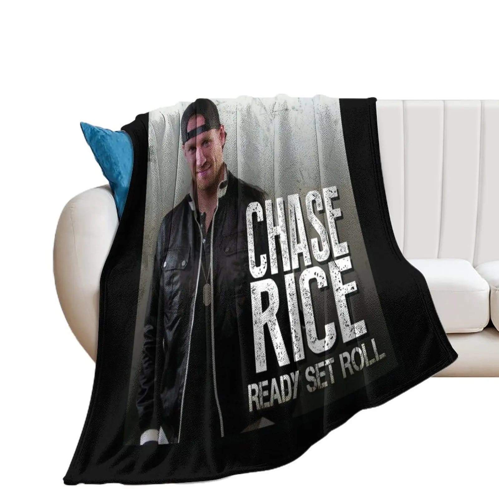 Chase Rice ready set roll Throw Blanket Sofa Throw valentine gift ideas decorative Blankets