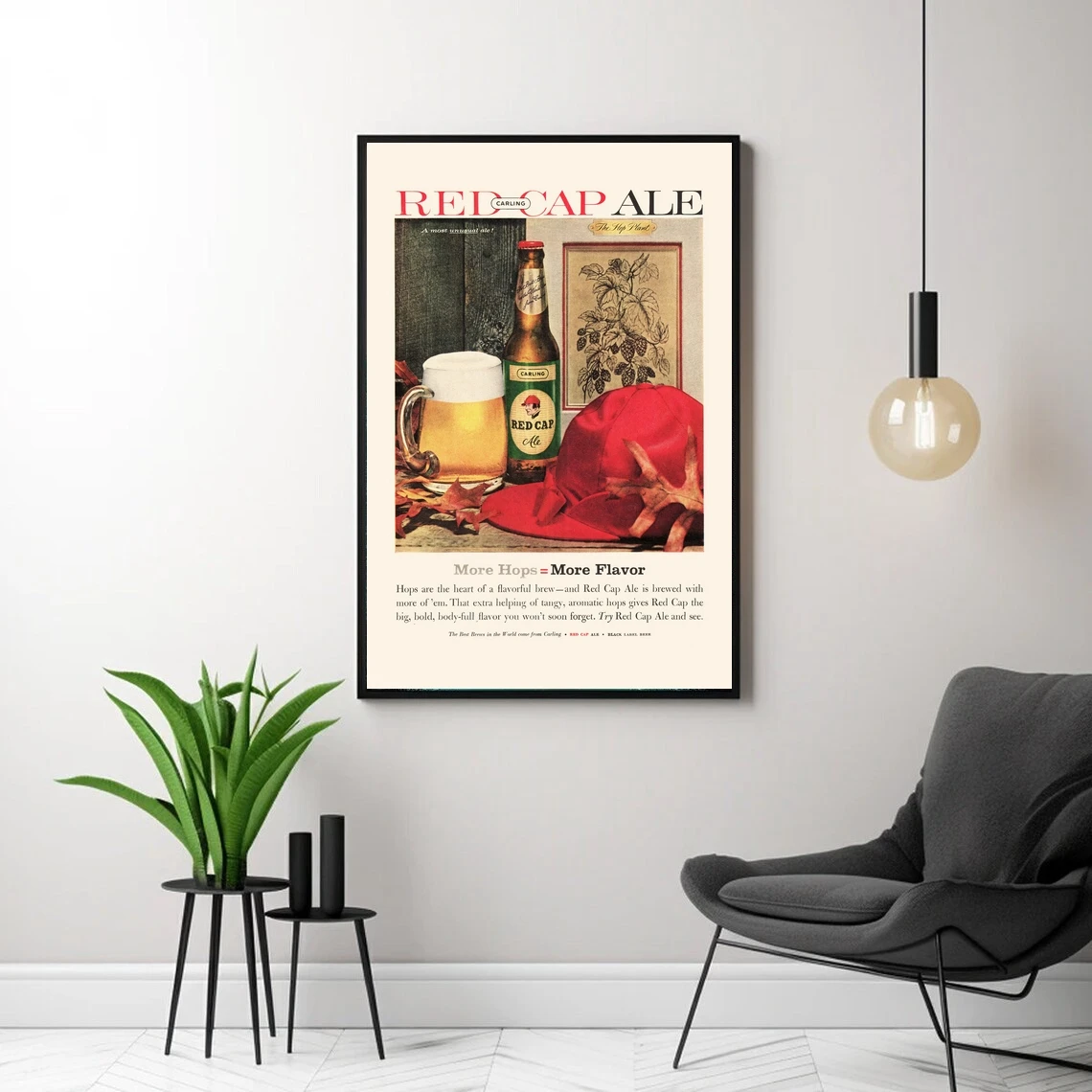 Retro Beer Ad - Ret… - image