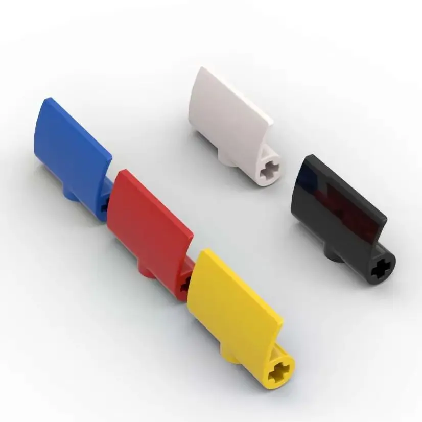 MOC 10 個湾曲 71682 2x3x1 パネルビルディングブロックキットハウス城車教育レンガ粒子子供のおもちゃ誕生日プレゼント