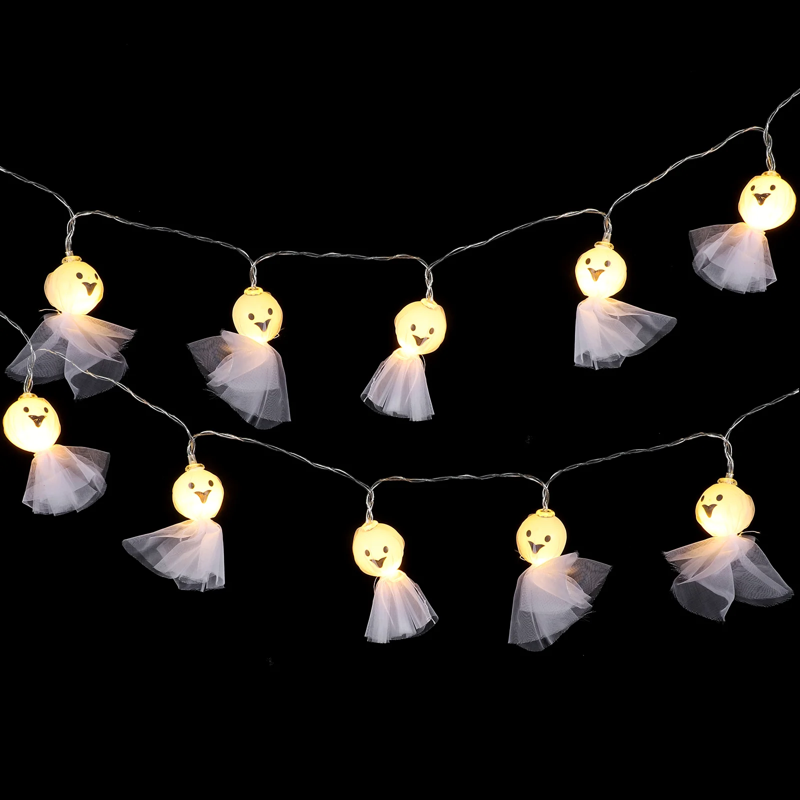 

Ghost Decoration Light Lights Halloween Hanging Ghosts Decorations Party Layout
