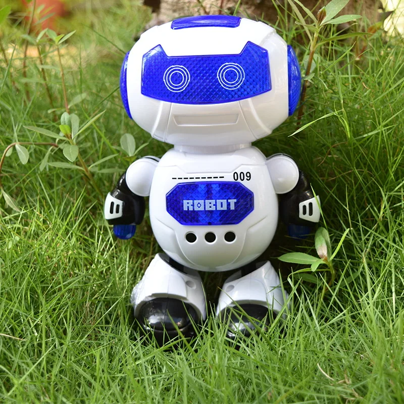 2024 New Space Dancing Electric Robot Colorful Lighting Music Boys And Girls Childrens Toys