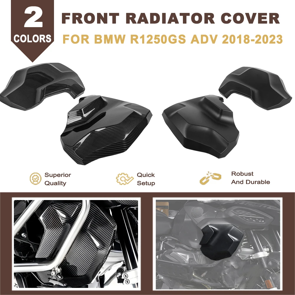 

R1250GS Motorcycle Front Radiator Guard Frame Side Fairing Panel Cover Kit For BMW R 1250 GS Adventure R1250 GS ADV 2018-2023