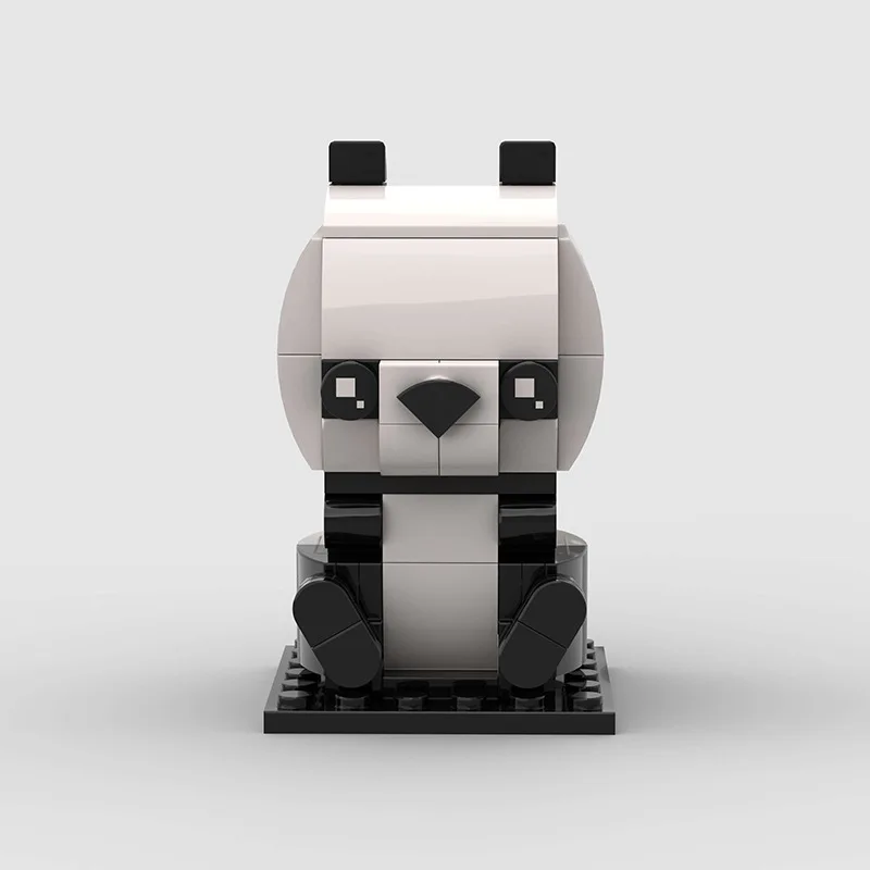 Compatible avec Lego, modèle de panda géant en petites pièces, jouet éducatif d'assemblage pour enfants, blocs de construction, transfrontalier