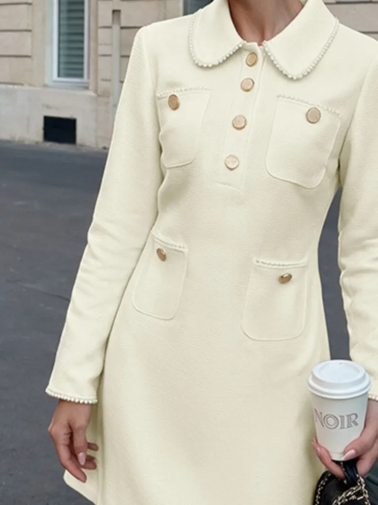 2026 New Autumn/Winter Women's Dress Fashionable, Comfortable, Casual, Commuting Versatile, Small Fragrant Short Skirt