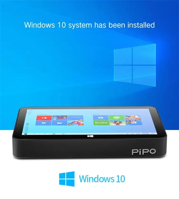 Original PiPO X11 Win 10 OS Mini PC J4005 4GB RAM 64GB ROM BT4.0 TV BOX PLS Screen LAN Wifi Smart Computer Mini PC for Kids Gift