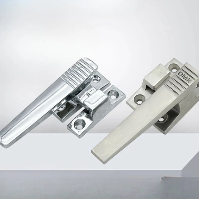 

304 stainless steel rotary pressing closed door handle handle precision casting industrial equipment PL022